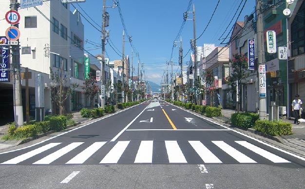 市道中村新町線　舗装工事の画像