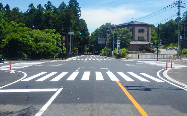 前橋伊香保線　道路改良工事の画像