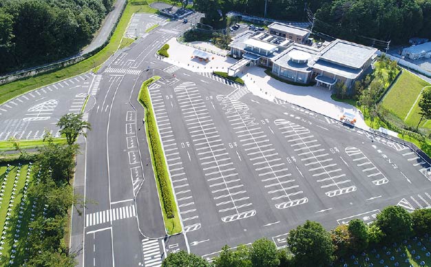 はるな池田記念墓地公園　駐車場整備工事の画像