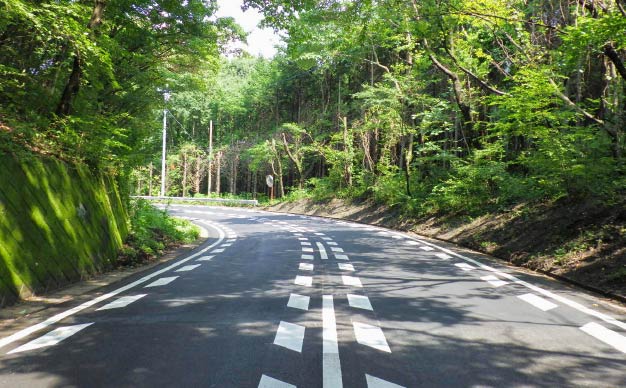 渋川吉岡線　舗装工事の画像