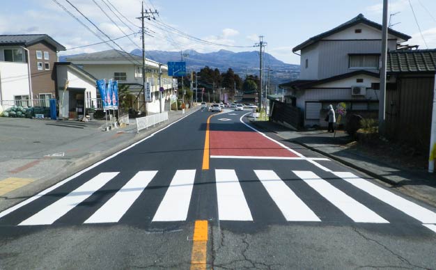 渋川松井田線　舗装工事の画像